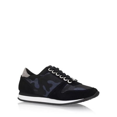Carvela Blue 'Libby' flat lace up sneakers